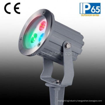 3W RGB LED Garden Spot Lighting with Spike (JP83833)